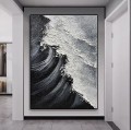 Strand abstrakte Welle 01 Wandkunst Minimalismus